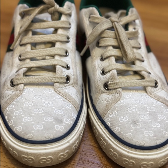 Gucci Tennis 1977 cloth trainers - Picture 1 of 13